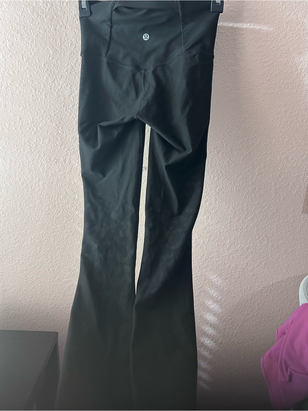 Lululemon Wunder Under High-Rise Tight 28" – Black Dotted Camo Emboss – Size 4 - Picture 5 of 11